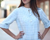 Light Blue 60s Shift Dress - Darlin Dora