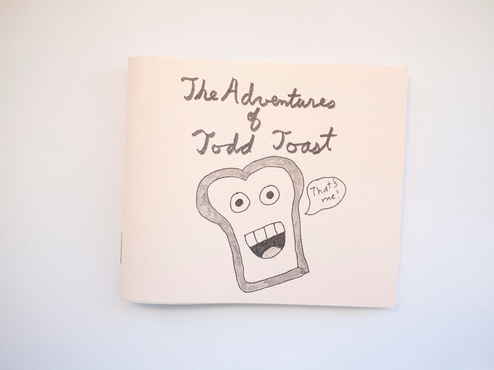 Mini Comic- Kids Mini Comic -The Adventures of Todd Toast