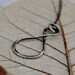 Infinity - Hand Forged Necklace - Sterling Silver