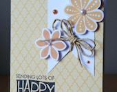Happy Thoughs Floral Get Well Card
