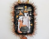 Halloween Altered Altoid Tin Top: Mischief And Mayhem Trick or Treaters