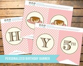 Personalized Pancakes and PJs Pajamas Party Banner Il_170x135