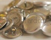 Size 36 / 23mm Self Cover Buttons - Metal Pack of 100no.