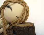 Custom Classic Cloth Doll by Mend--San Francisco Hippy Chic