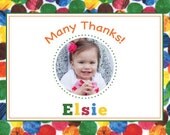 The Very Hungry Caterpillar Thank You Cards - Photo