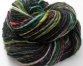 Handspun Yarn "Gypsy Rose" Single Ply BFL 100% Wool