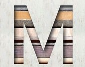 Reclaimed Wood Letter Art