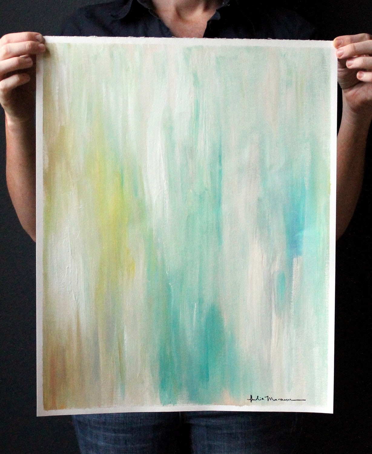 Ikat Painting by CLJ