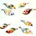 Scrappy leaf key fob