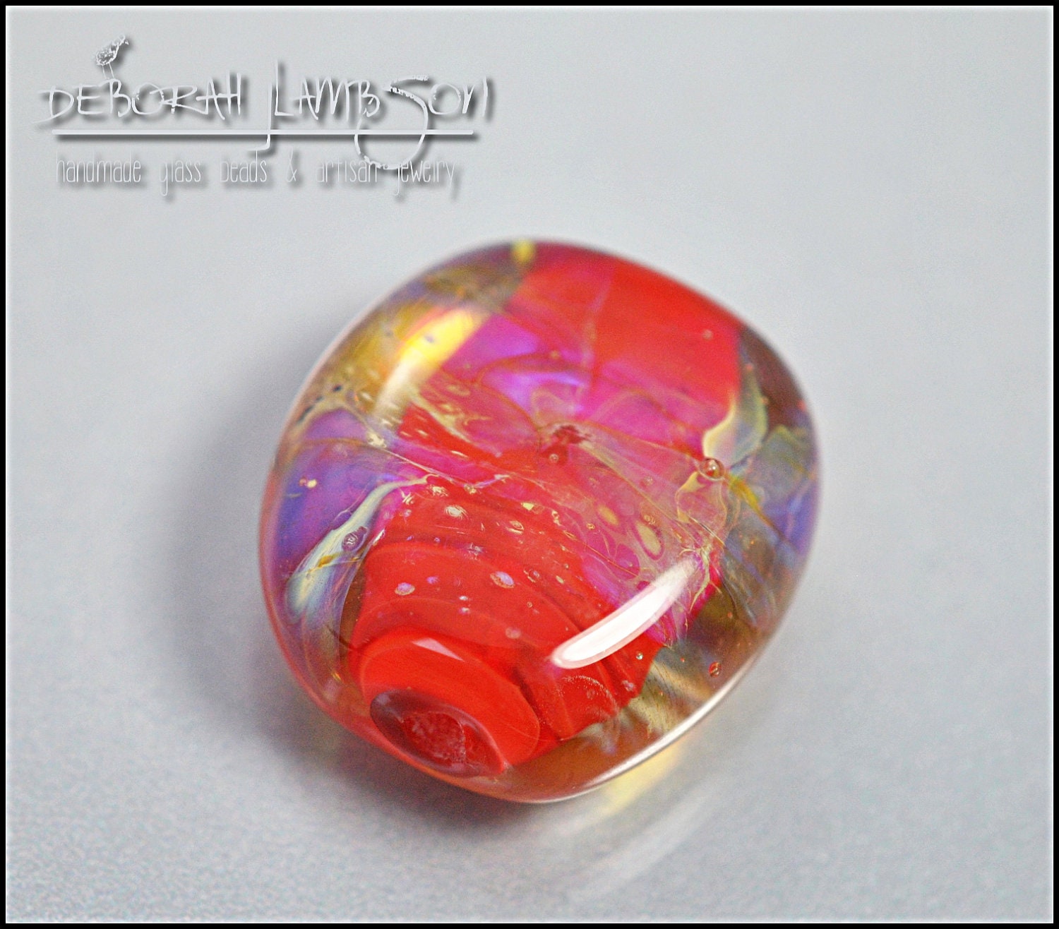 Artisan made Lampwork Bead SRA G30