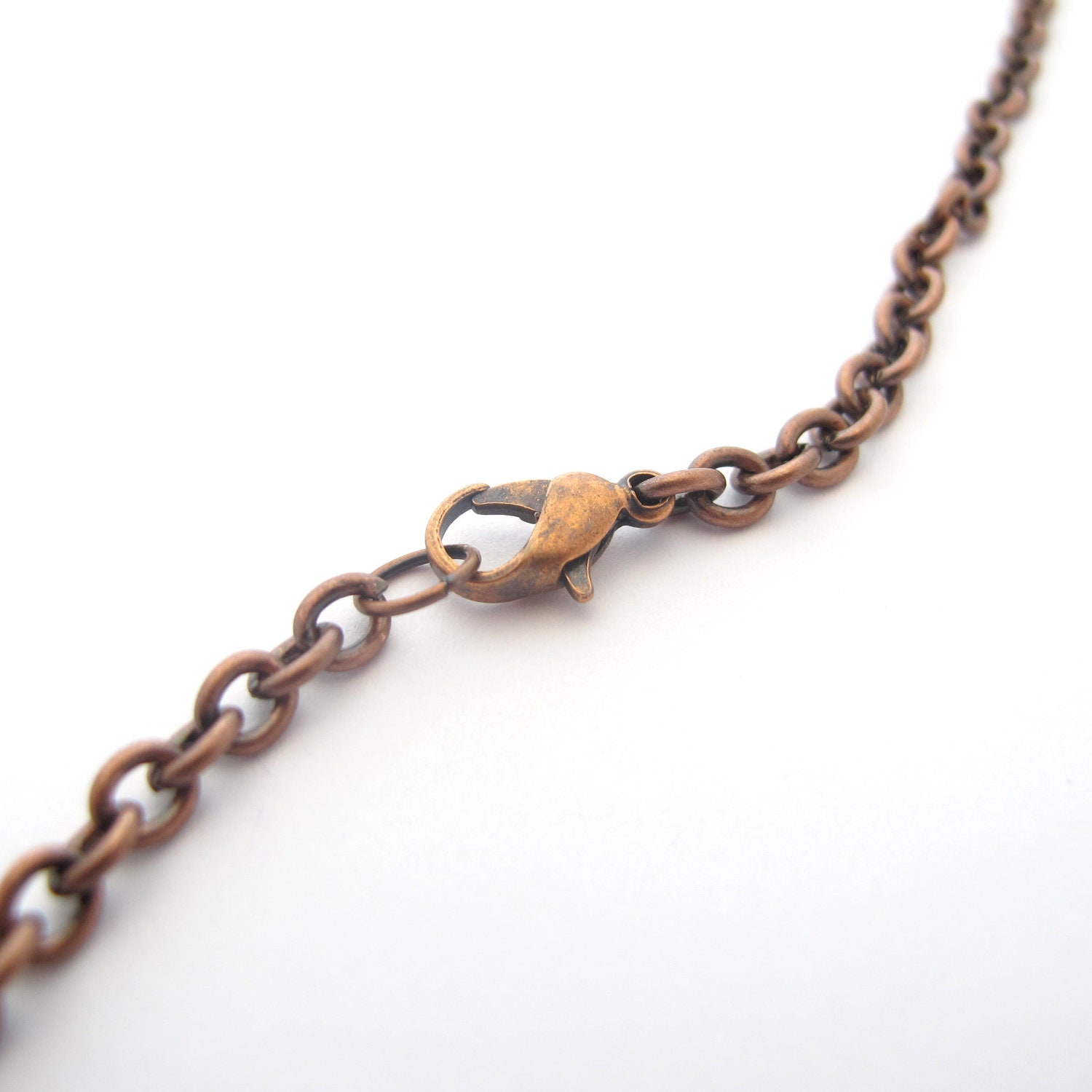 Filigree Patina Necklace and Wire Wrapped Pendant - Blue, Purple, and Copper