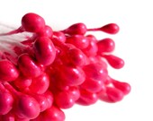 Hot Pink Millinery Flower Stamens - Magenta