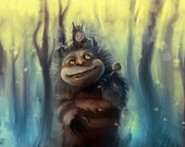 Where the Wild Things Are - fan art - print