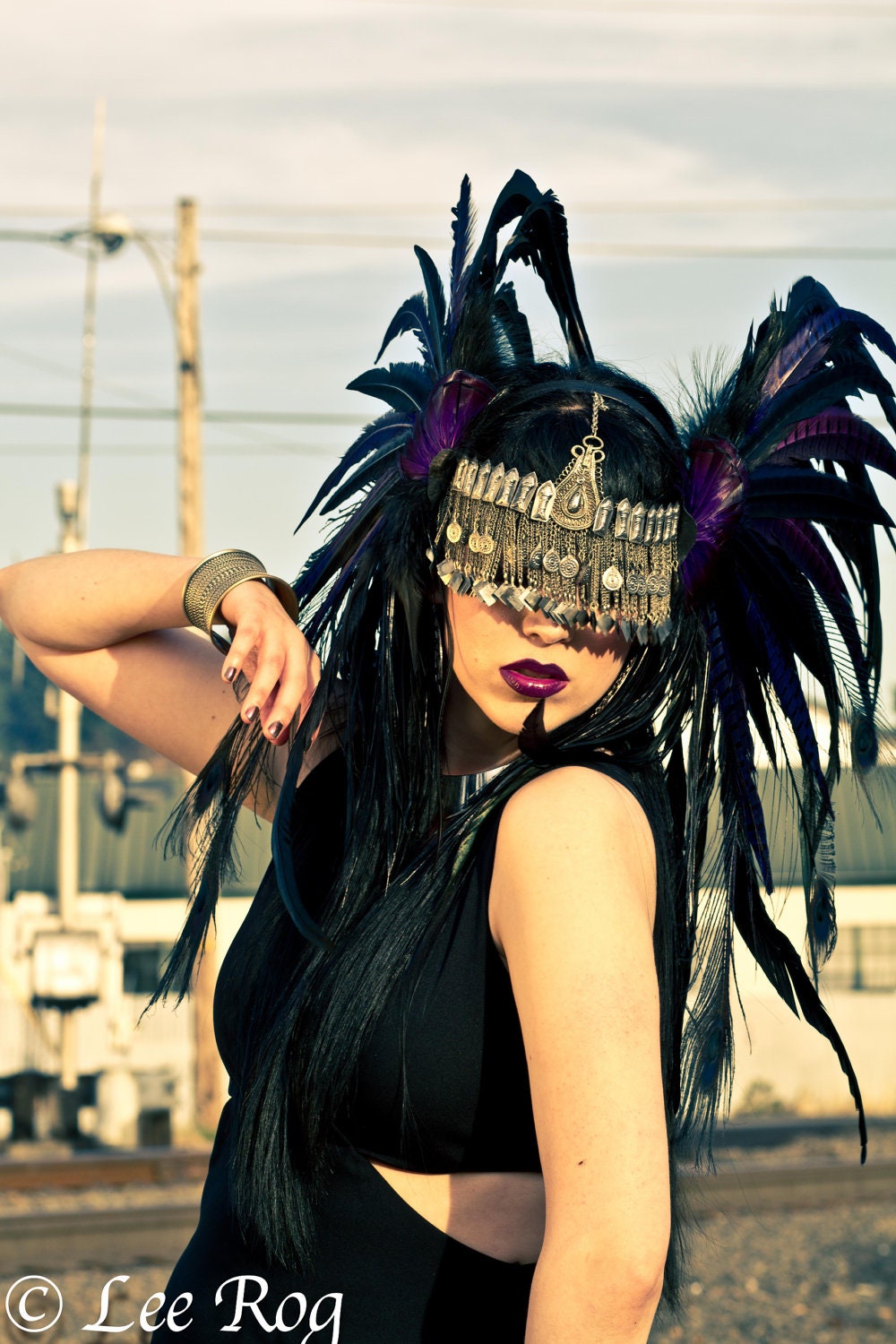 Shaman Vision Feather Headdress