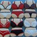 Hand decorated sugar cookies Boobies and Booties