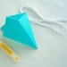 Paper Glow Gemstone diy-kit Diamond shaped