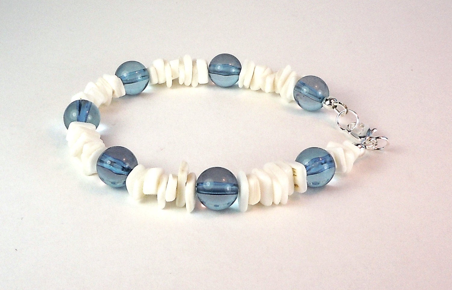 Beaded Bracelet - Chip Bracelet - Stacking Bracelet