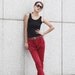 Hot Harem Pants in Dark Red - NC319