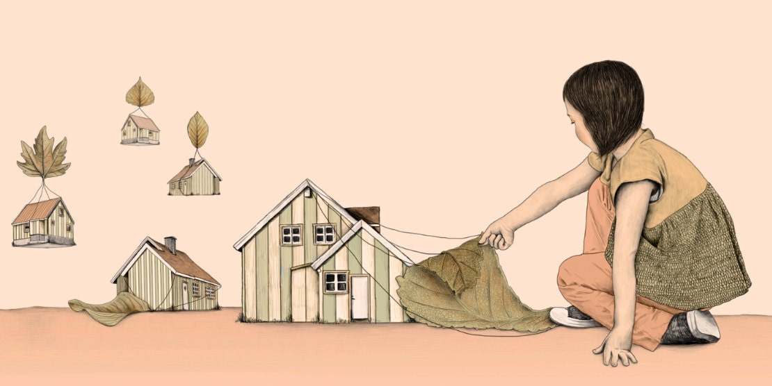 Home In A Leaf