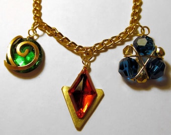 Zelda Necklace Spiritual Stone, Chain Necklace