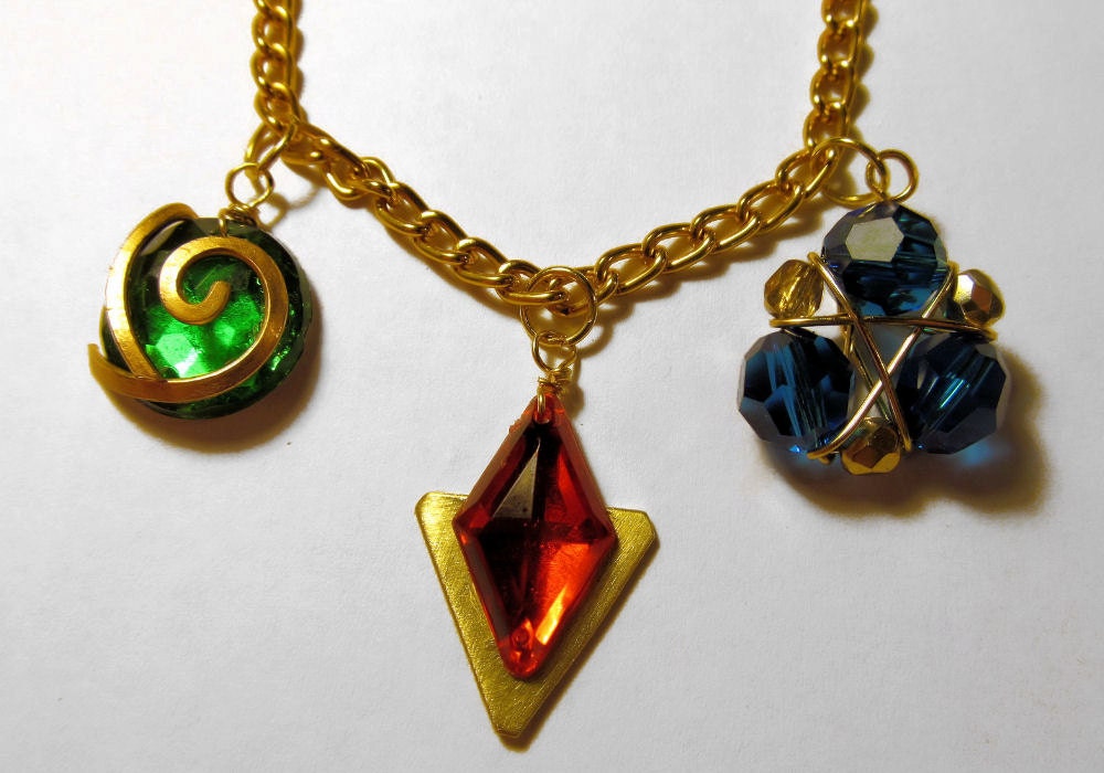 Zelda Necklace Spiritual Stone, Chain Necklace