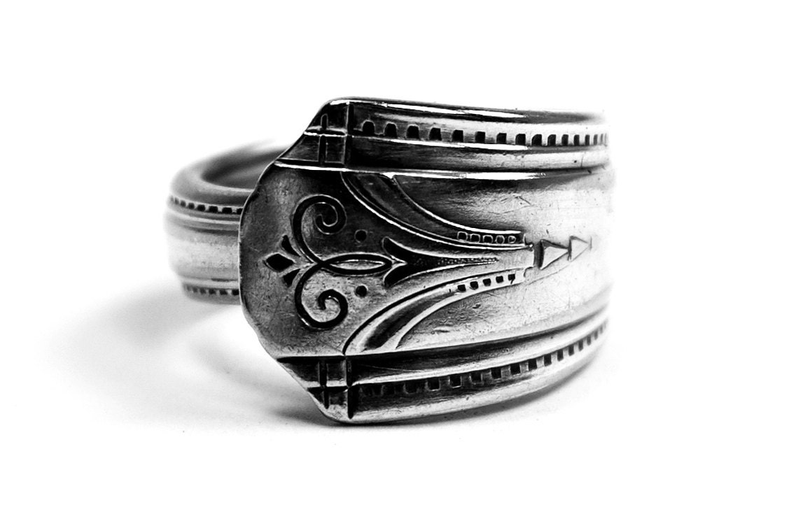 Vintage Silver Spoon Ring