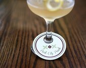 Secret Garden - Cocktail Tags - Signature Drinks - Stemware Tags