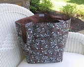 15% OFF INVENTORY SALE - Gender Neutral Handmade Diaper Bag / Large Tote