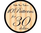 Great Deal - Buy 10 PDF Baby Shoes Pattens for 30 Dollars
