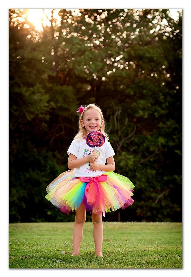 Sweet Shoppe Candyland Birthday Tutu Outfit