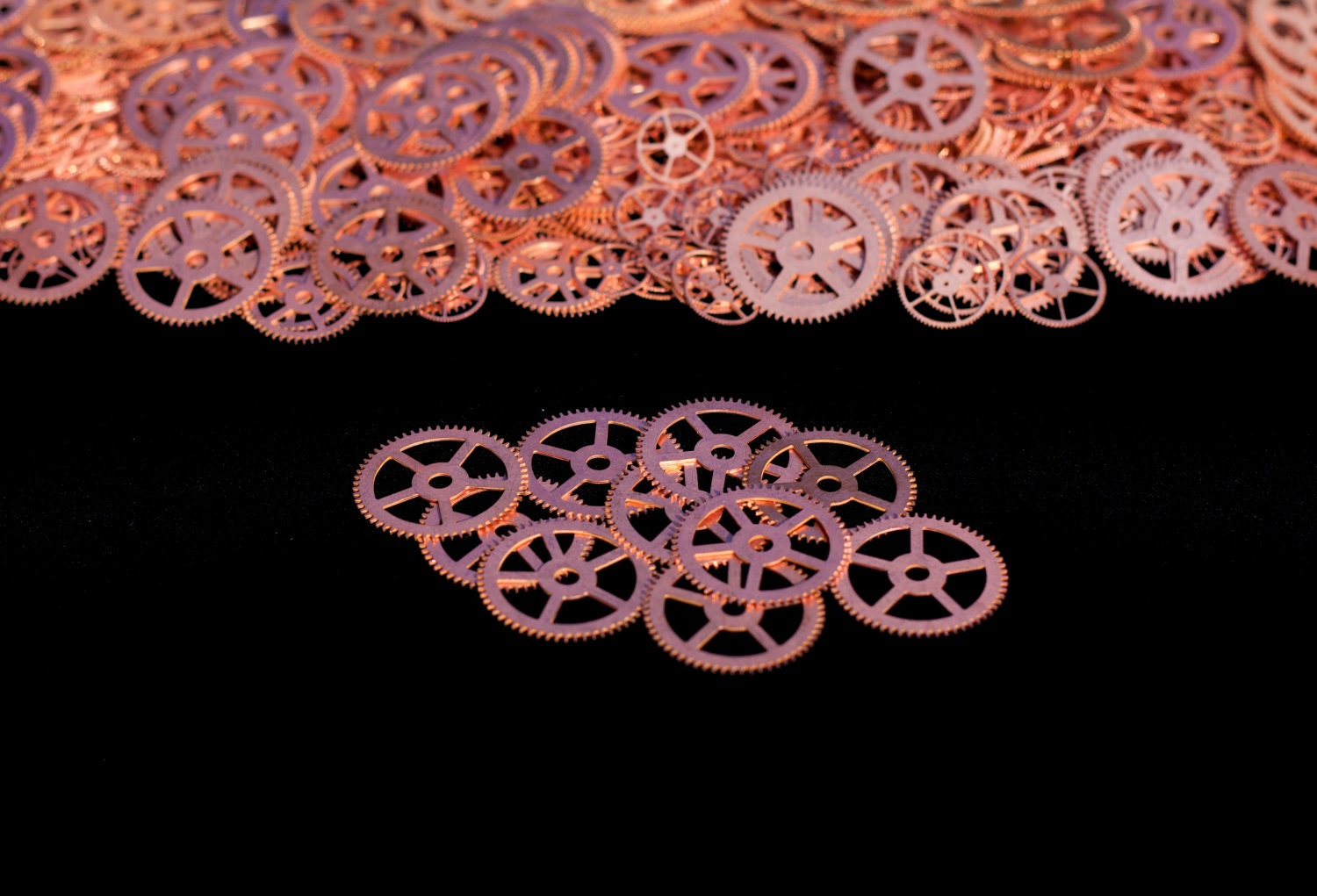 10x  1 Inch (25mm) Copper Gears