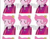 Prince Gumball from Adventure Time Stickers (Set of 18)