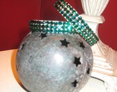 Swarovski Crystal Emerald Bangle Bracelets