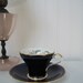 Aynsley Cobalt Blue Bone China Cup and Saucer SALE