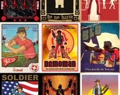 Team Fortress 2 8.5x11 bundle