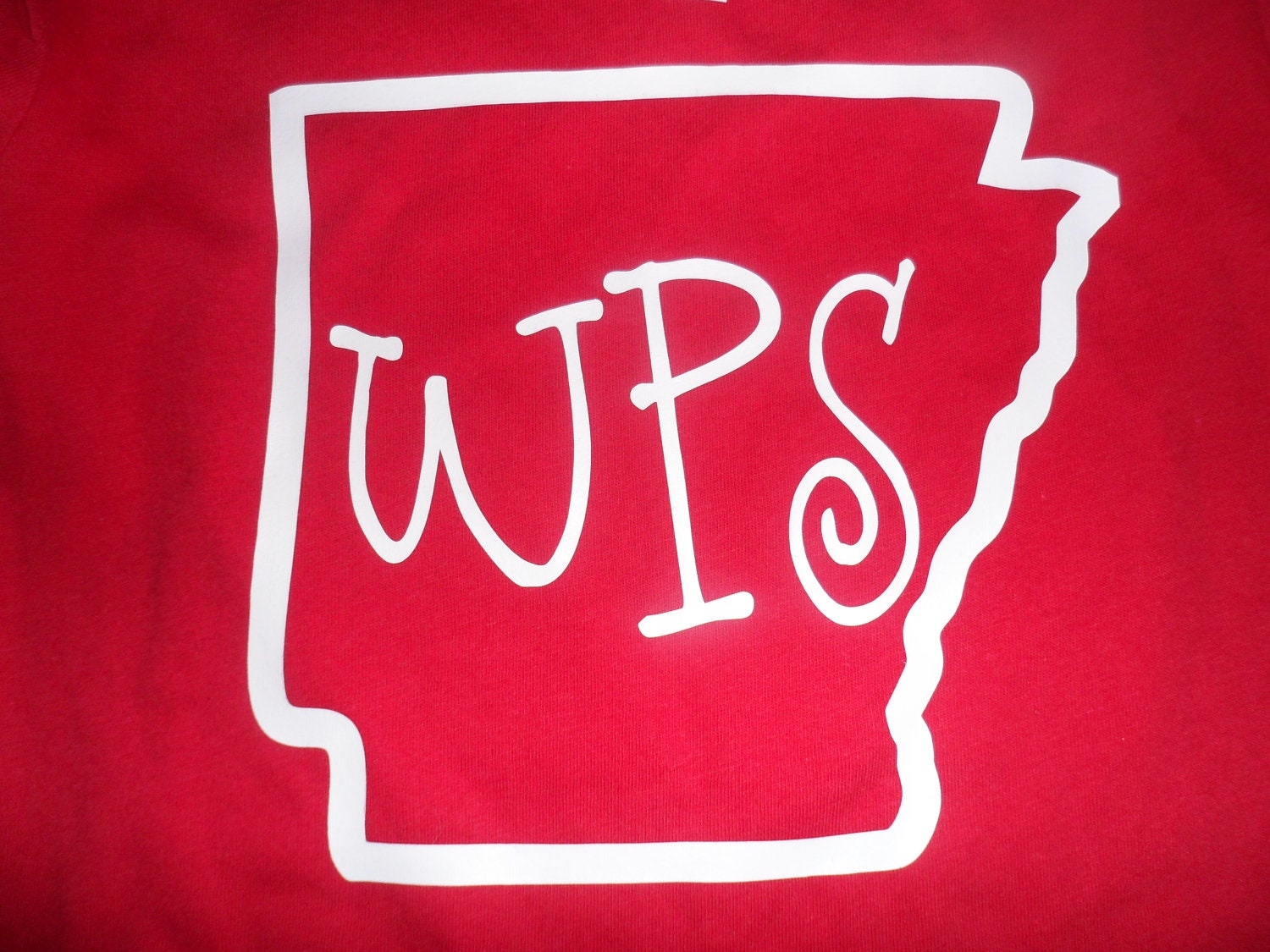 Arkansas Razorbacks "WPS" shirt