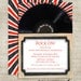 ROCK and ROLL Birthday Party Invitations Retro Vinyl Record Adult Party Invitations Digital DIY Printable Personalized - 105815661