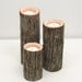 Tree Branch Candle Holders I- Rustic Wood Candle Holders, Tree Slice, Wooden Candle Holders