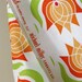 Modern Lotus in Creamsicle from Michael Miller Fabrics - ONE FAT QUARTER