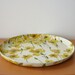 Vintage Serving Tray, Yellow Pop Art Flowers