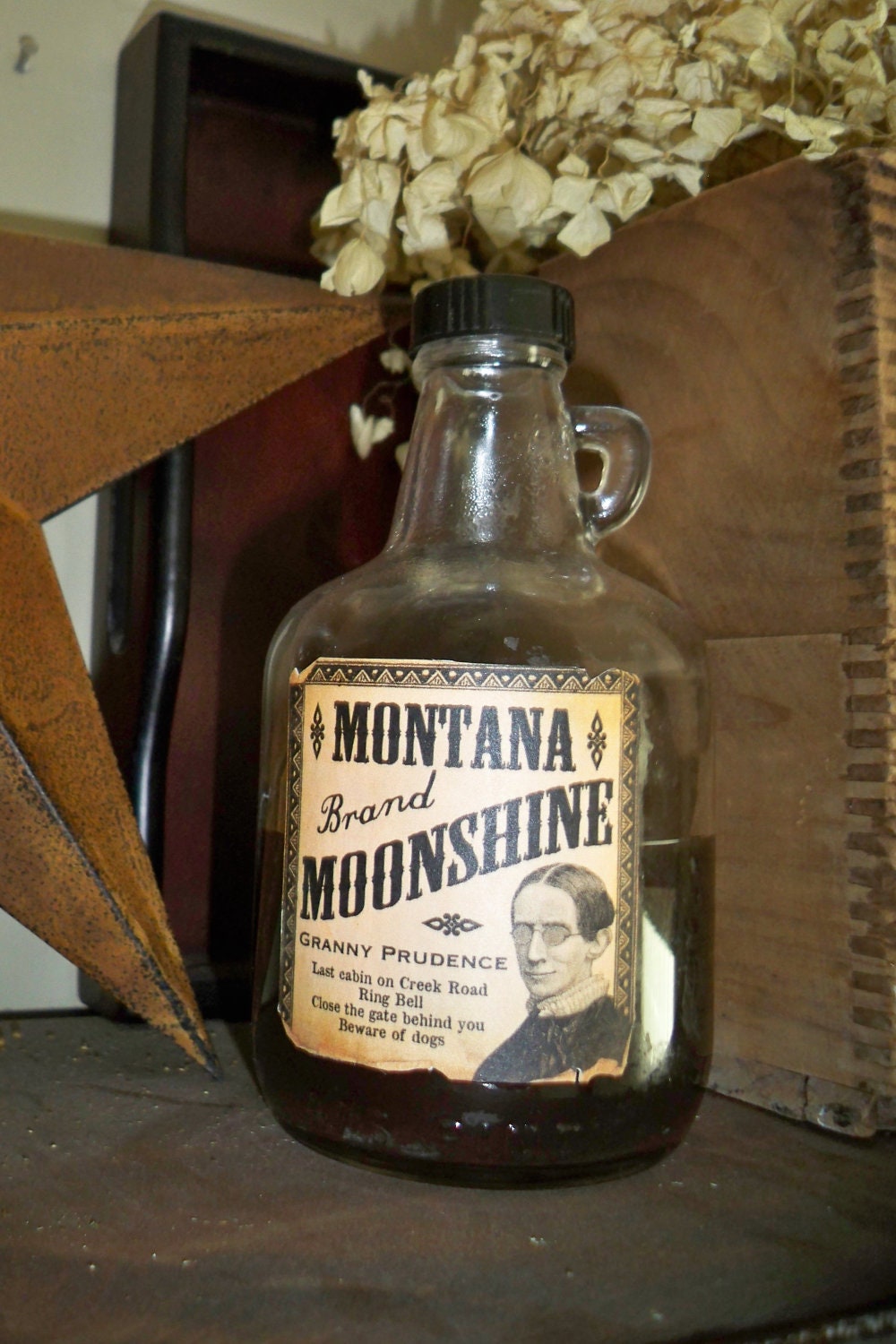 Old Moonshine Bottles