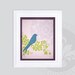 2pc Bird and Butterfly prints // 8x10 // Matches the Brooklyn Pottery Barn bedding. Click to see both prints. StudioLO2011
