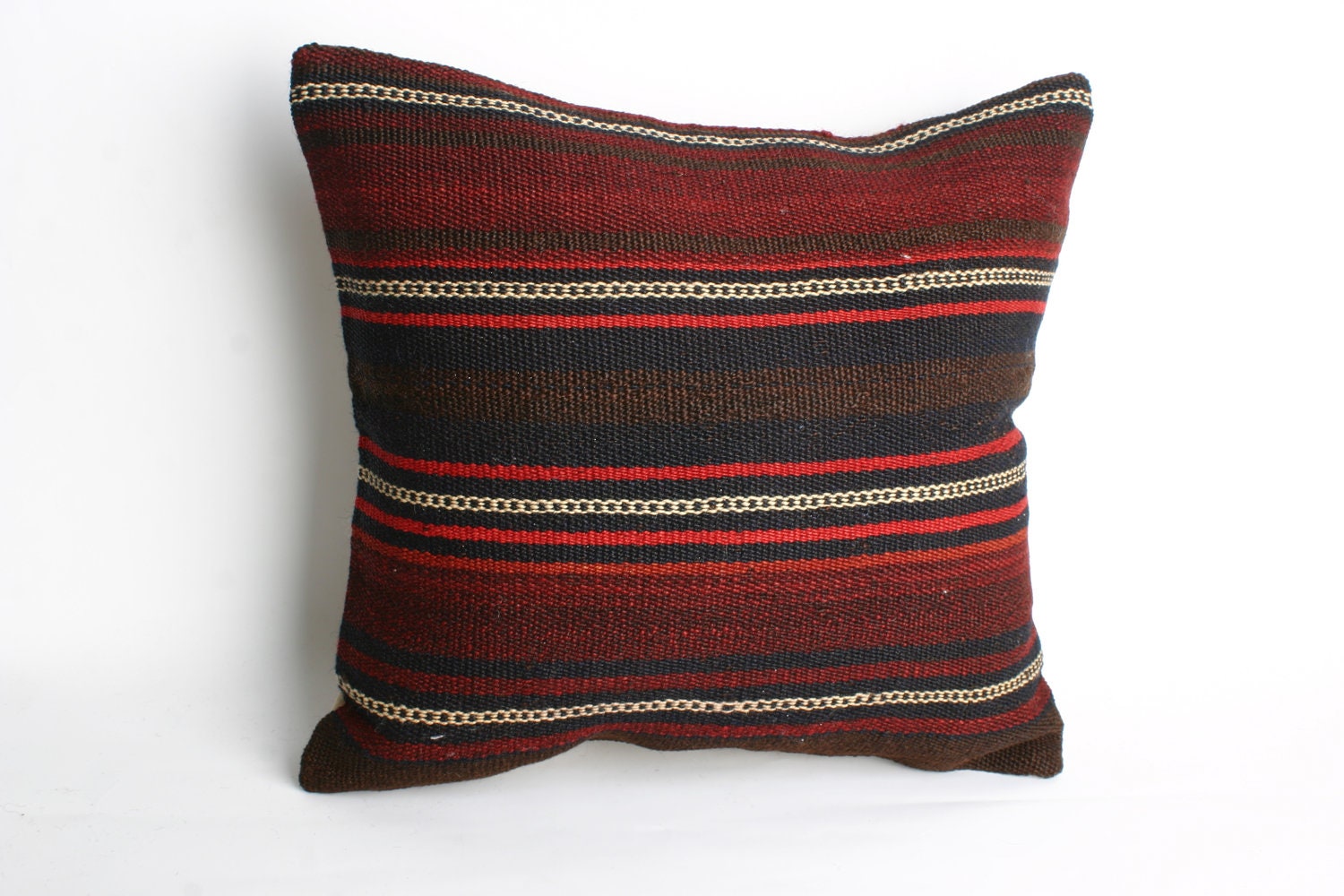 Yuner/Turks Handmade  Kilim Pillow Case,Decorative Pillow -  16x16 inch