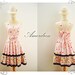 Pink Party Dress Sweetest Spell ... Cutie Pink Back Bow V Halter Full Pleated Skirt All Party Prom Wedding Everyday Dress -Size S-