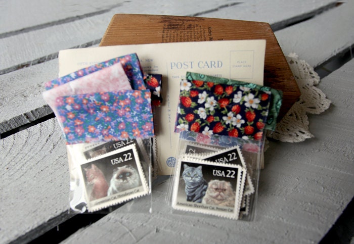 Vintage Stamp Packs US Cats