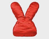 Personal Handmade Animal Cushion Larry in Original Bunny shape, Unique Pillow Design, Minimalist Home Accessory, Perfect Home Decor