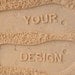 Custom Flip Flops. Personalize With Your Sand Imprint Design. No Minimum Order Quantity. Don't Worry Be Happy Flip Flops.