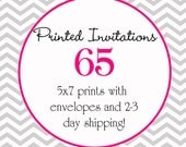 65 Printed Invitations and Envelopes Il_170x135