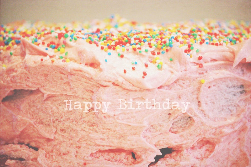 blank card 'happy birthday' premium quality greeting card