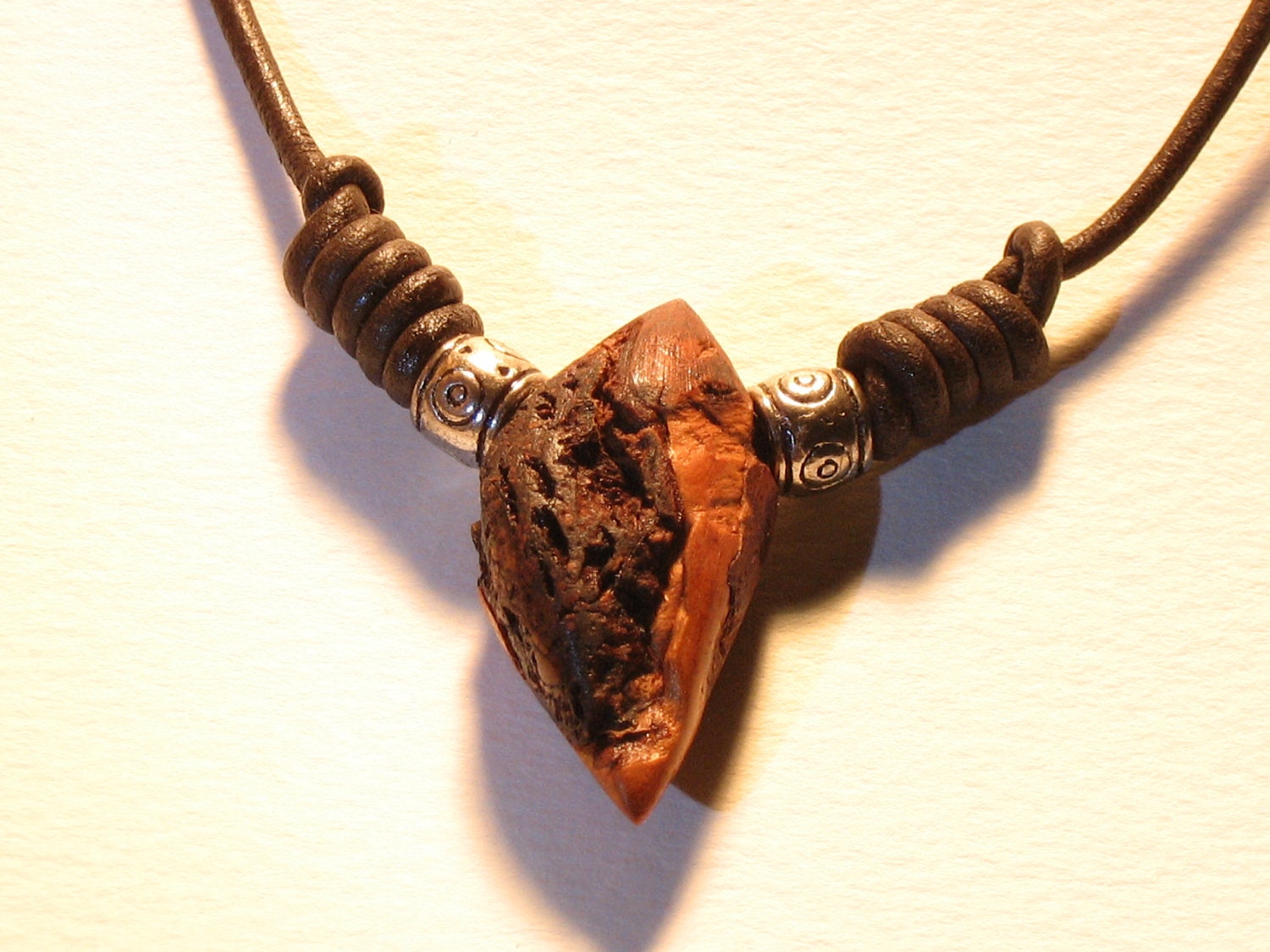 Wood Necklace on Exotic Wood Pendant Necklace By Moonpiestudios On Etsy
